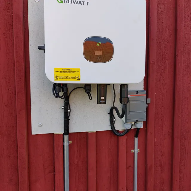 installation av växelriktare