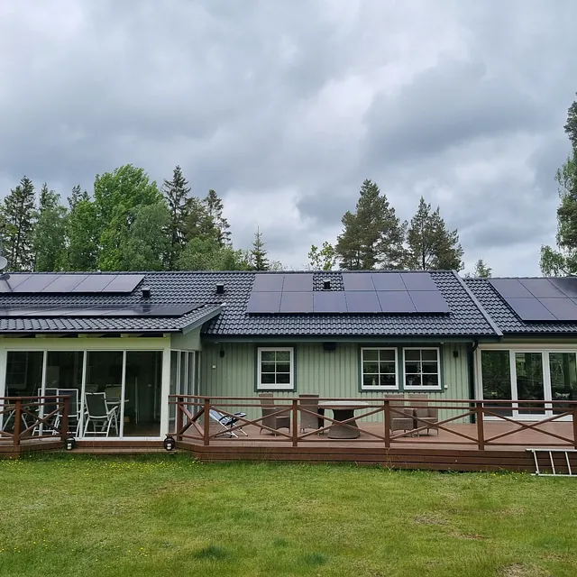 Installation av solcellsanläggning